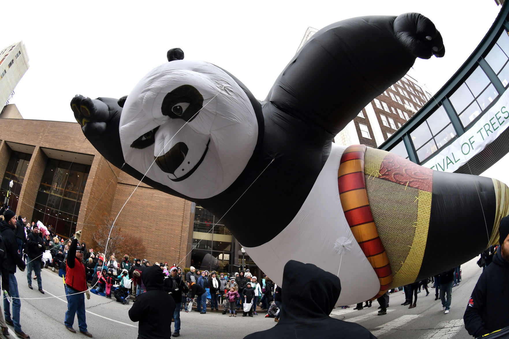 The 27th annual Holiday Parade in downtown Davenport.